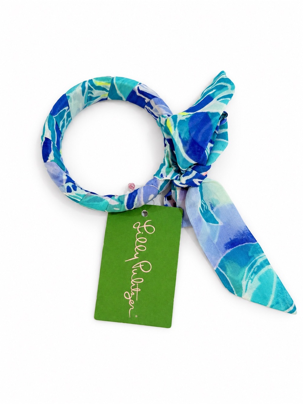 NWT Lilly Pulitzer Bangle Bracelet in the Bennet Blue Celestial Seas